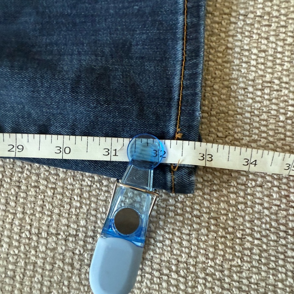 Frame Denim Dark Blue Wide Leg Jeans - Picture 8 of 8